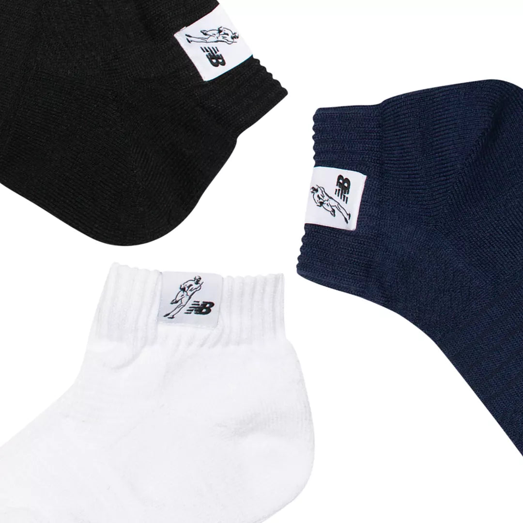 New Balance Shohei Signature Low Cut Sock 3 Pack For Men|Women