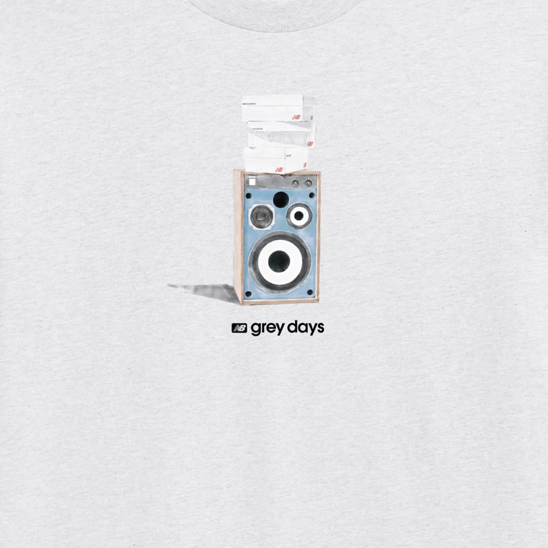 New Balance Grey Days Speaker T-Shirt For Men
