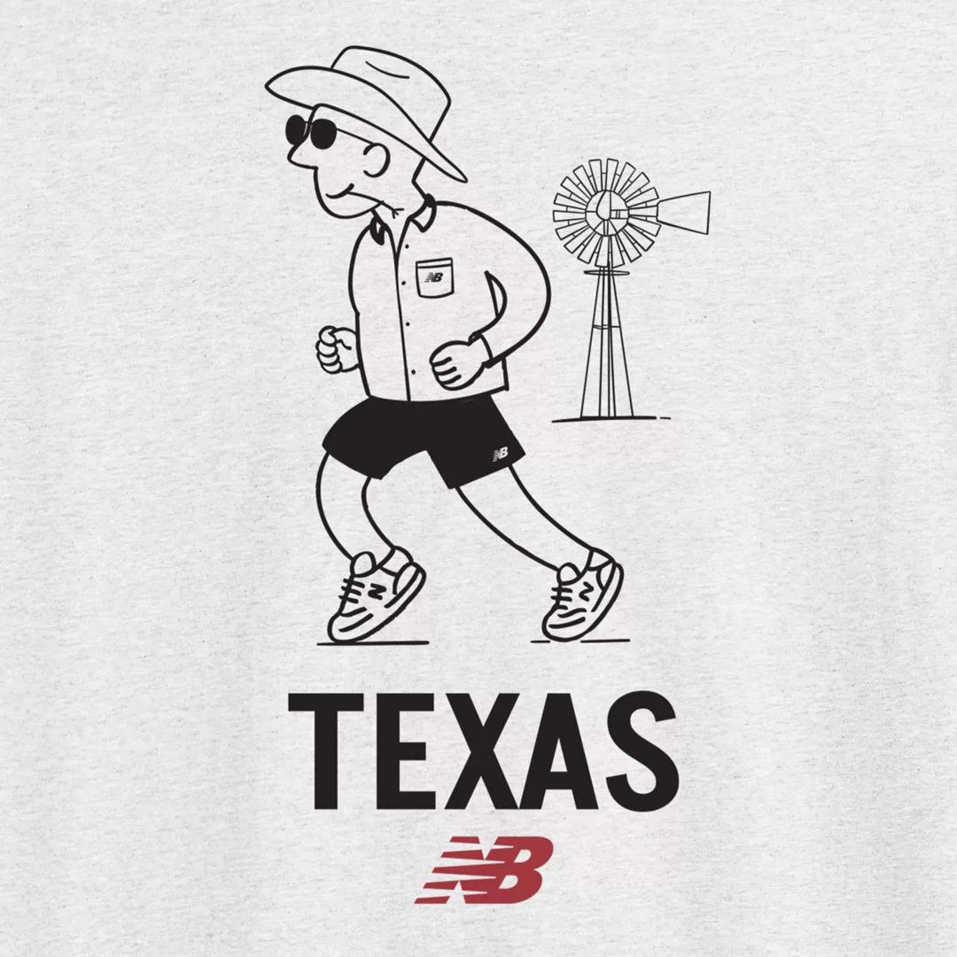 New Balance Texas Character T-Shirt For Men
