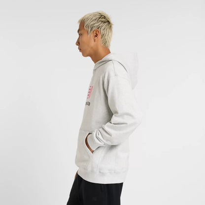 New Balance Athletics French Terry Logo Hoodie For Men