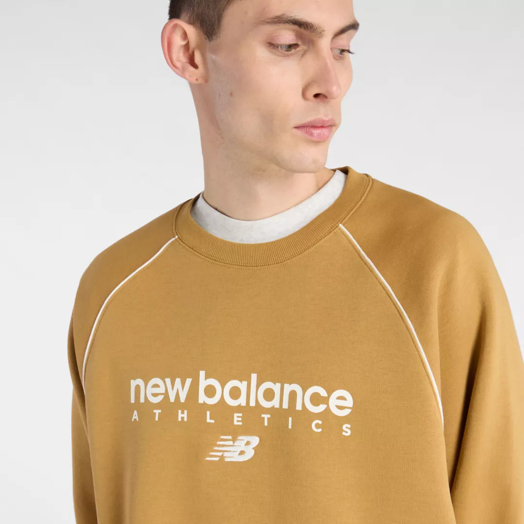 New Balance Trackside Fleece Crew For Men