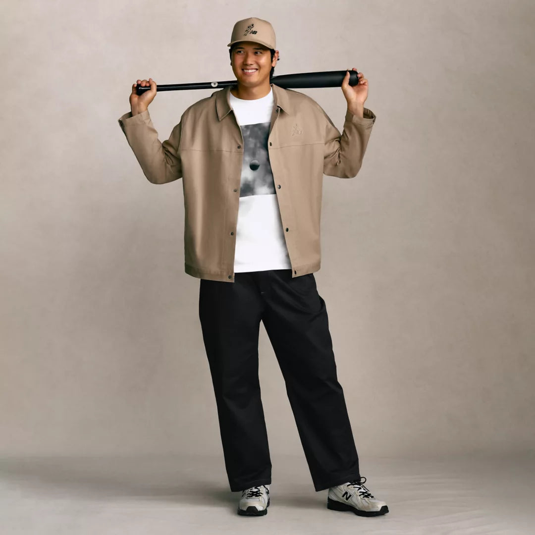 New Balance Shohei Woven Twill Lined Jacket For Men