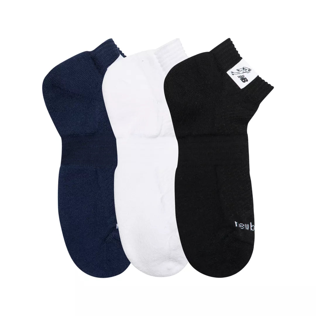 New Balance Shohei Signature Low Cut Sock 3 Pack For Men|Women