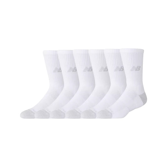 New Balance Active  Crew Socks 6 Pack For Men