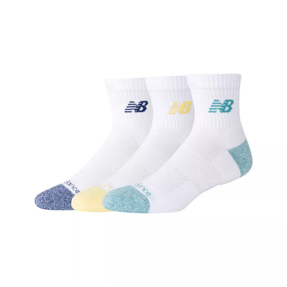 New Balance Active QTR Socks 3 Pack For Men