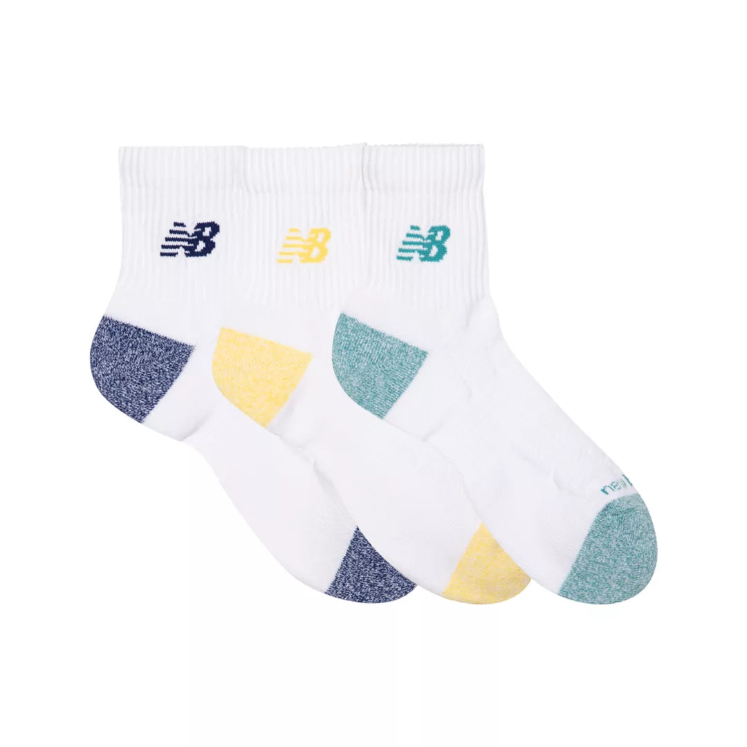 New Balance Active QTR Socks 3 Pack For Men