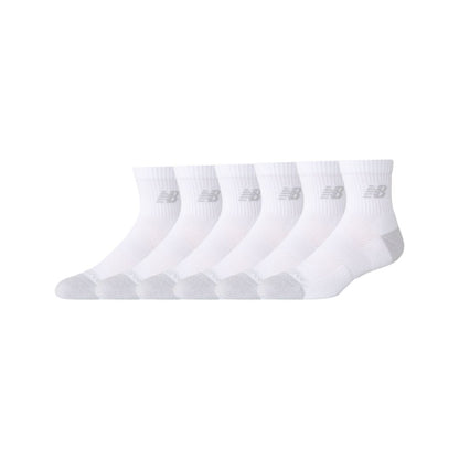 New Balance Active  QTR Socks 6 Pack For Men