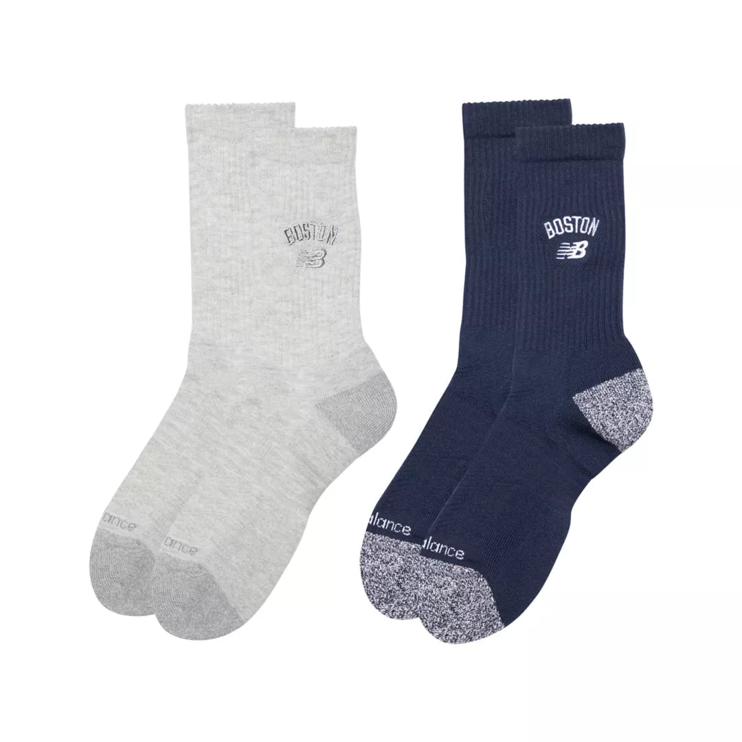 New Balance Boston City Sock 2 Pack For Men