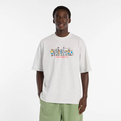 New Balance Ghica Line Up Oversized T-shirt For Men