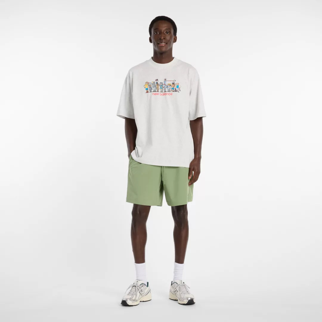 New Balance Ghica Line Up Oversized T-shirt For Men