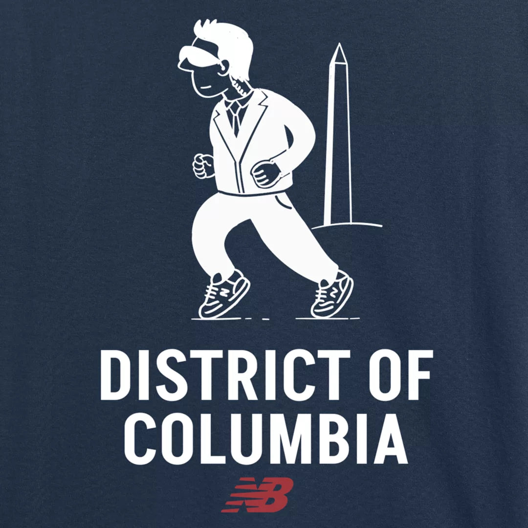 New Balance District Of Columbia Character T-Shirt For Men