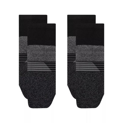 New Balance Pro Training Cushion  QTR Socks 2 Pack For Men