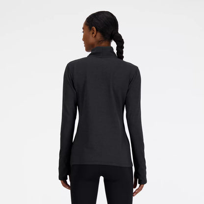 New Balance Sport Essentials Space Dye 1/4 Zip For Women
