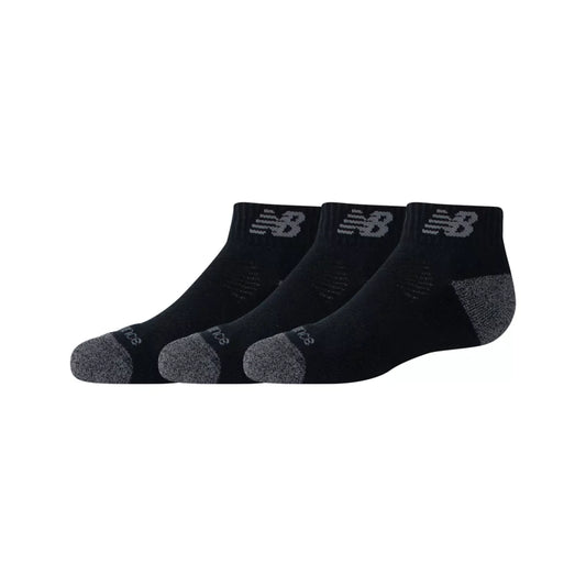New Balance Youth Active Low Cut Socks 3 Pack For Kids