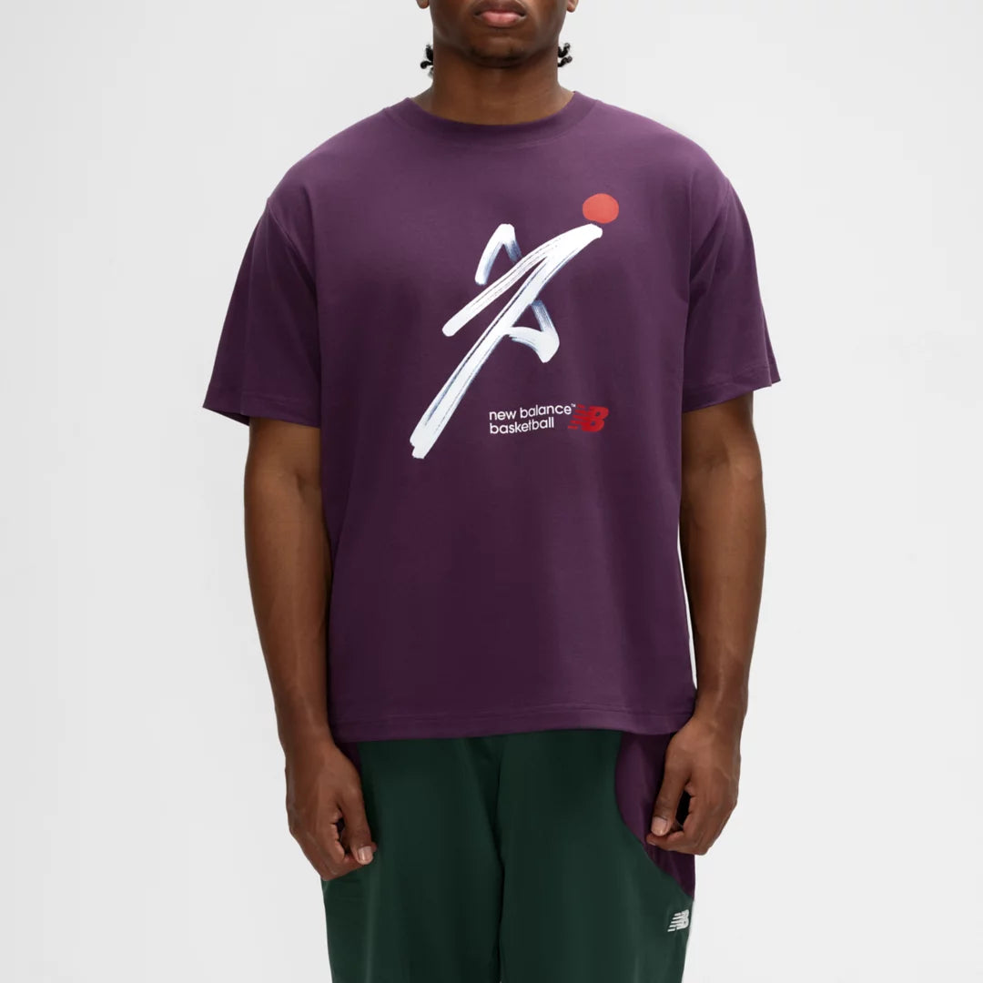 New Balance Basketball Painted T-Shirt For Men