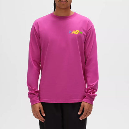New Balance Made in USA Graphic Long Sleeve T-Shirt For Men