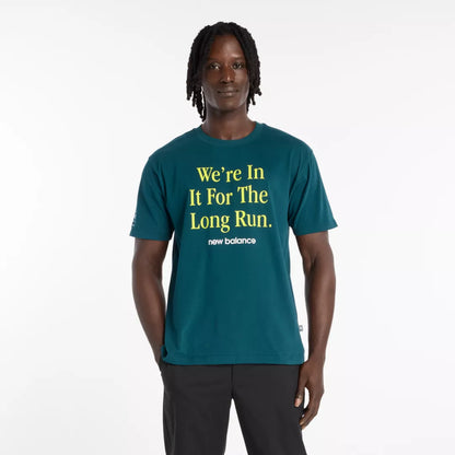 New Balance RBC Brooklyn Half Men's Graphic T-Shirt - Long Run For Men