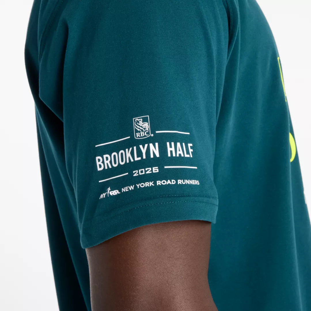 New Balance RBC Brooklyn Half Men's Graphic T-Shirt - Long Run For Men