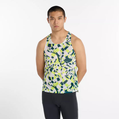 New Balance RBC Brooklyn Half Printed RC Essential Singlet For Men