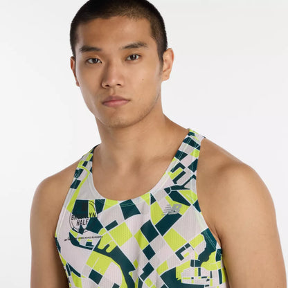 New Balance RBC Brooklyn Half Printed RC Essential Singlet For Men