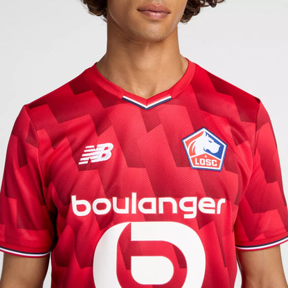New Balance Lille LOSC Home Short Sleeve Jersey For Men