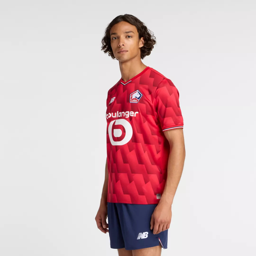 New Balance Lille LOSC Home Short Sleeve Jersey For Men