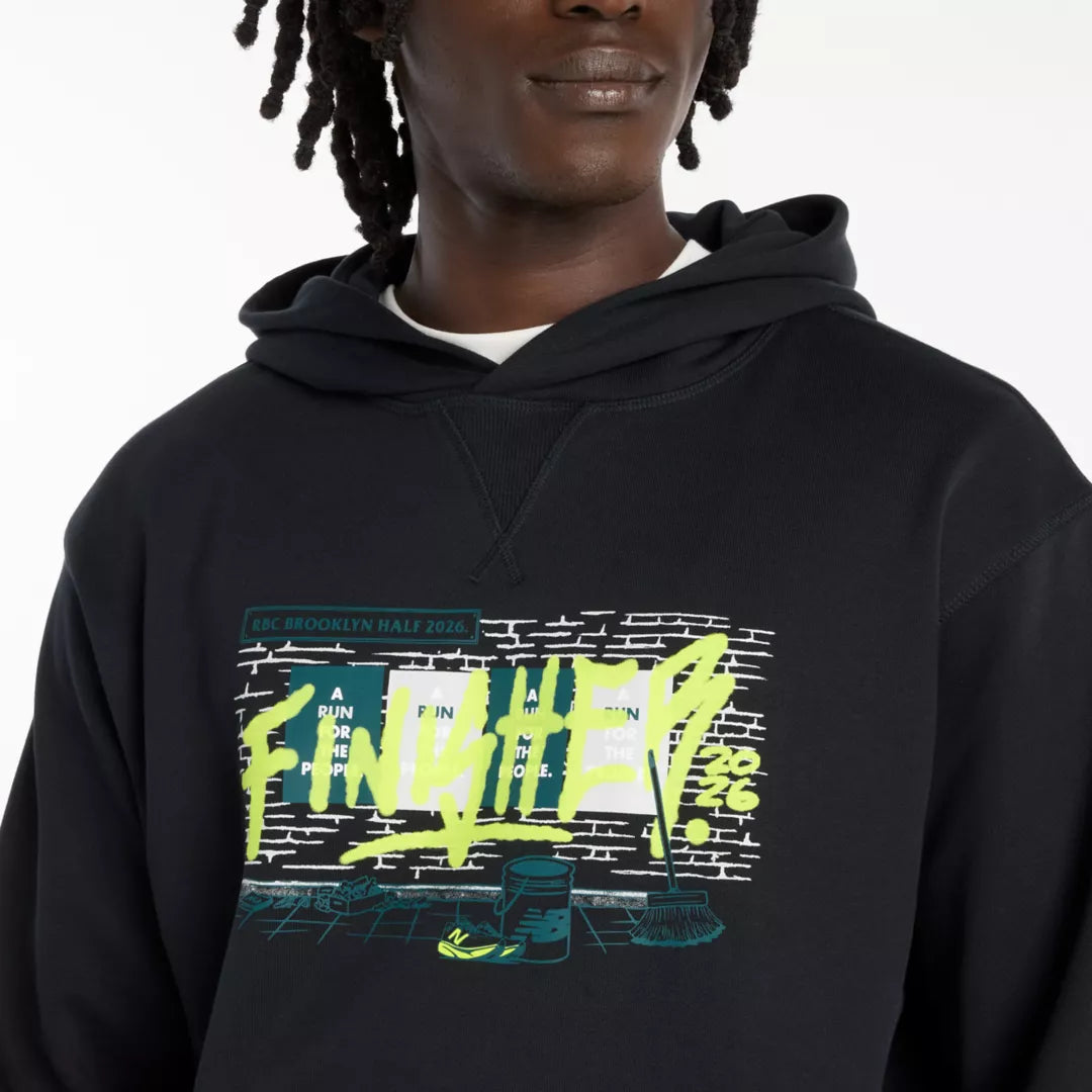 New Balance RBC Brooklyn Half Finisher Athletics French Terry Hoodie For Men