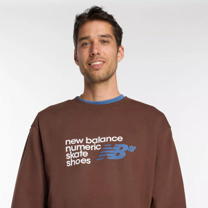 New Balance Numeric French Terry Crew For Men