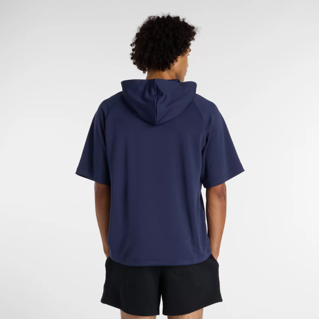 New Balance Short Sleeve Hoodie For Men