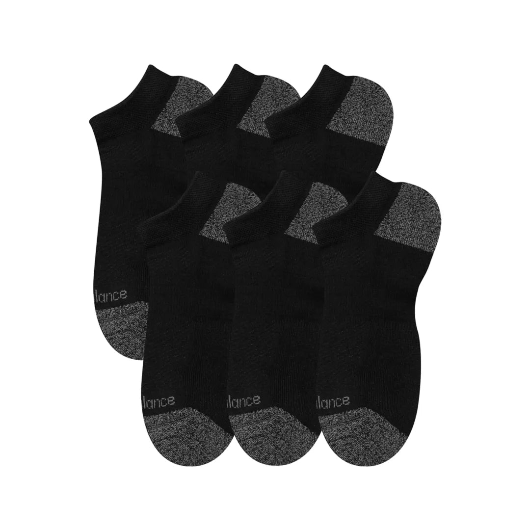 New Balance Active No Show Socks 6 Pack For Men|Women