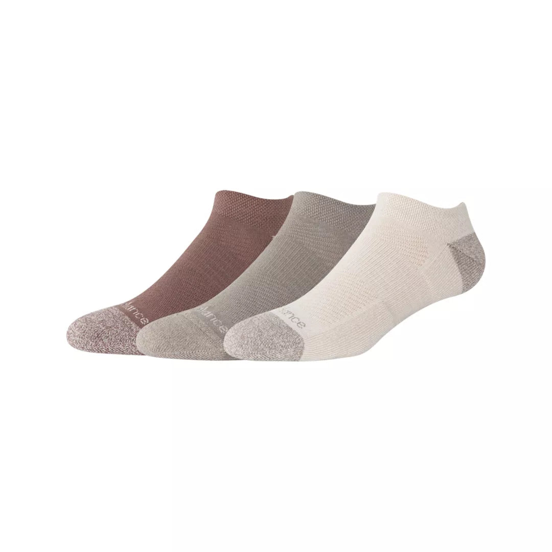 New Balance Active  No Show Socks 3 Pack For Men|Women