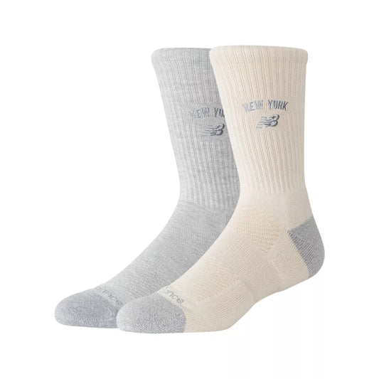New Balance NY City Sock 2 Pack For Men|Women