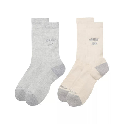 New Balance NY City Sock 2 Pack For Men|Women