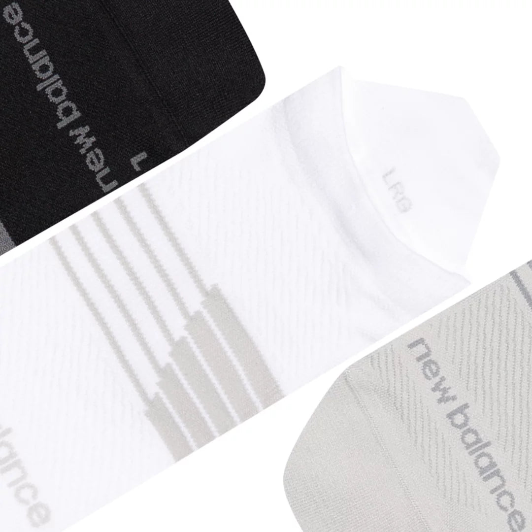 New Balance Pro Running Tab Socks 3 Pack For Men|Women