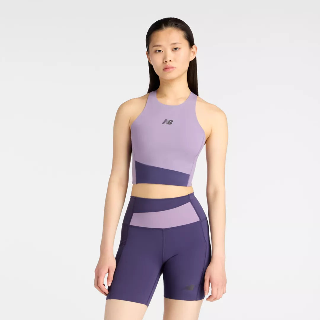 New Balance RC Elite Storage Crop Tank For Women