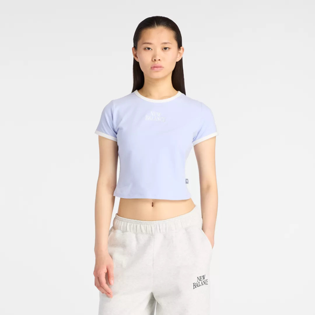 New Balance Trackside Ringer T-Shirt For Women