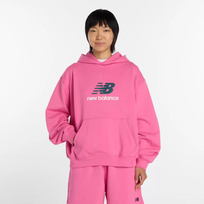 New Balance Athletics French Terry Logo Hoodie For Women