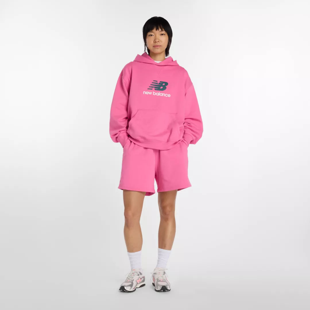 New Balance Athletics French Terry Logo Hoodie For Women