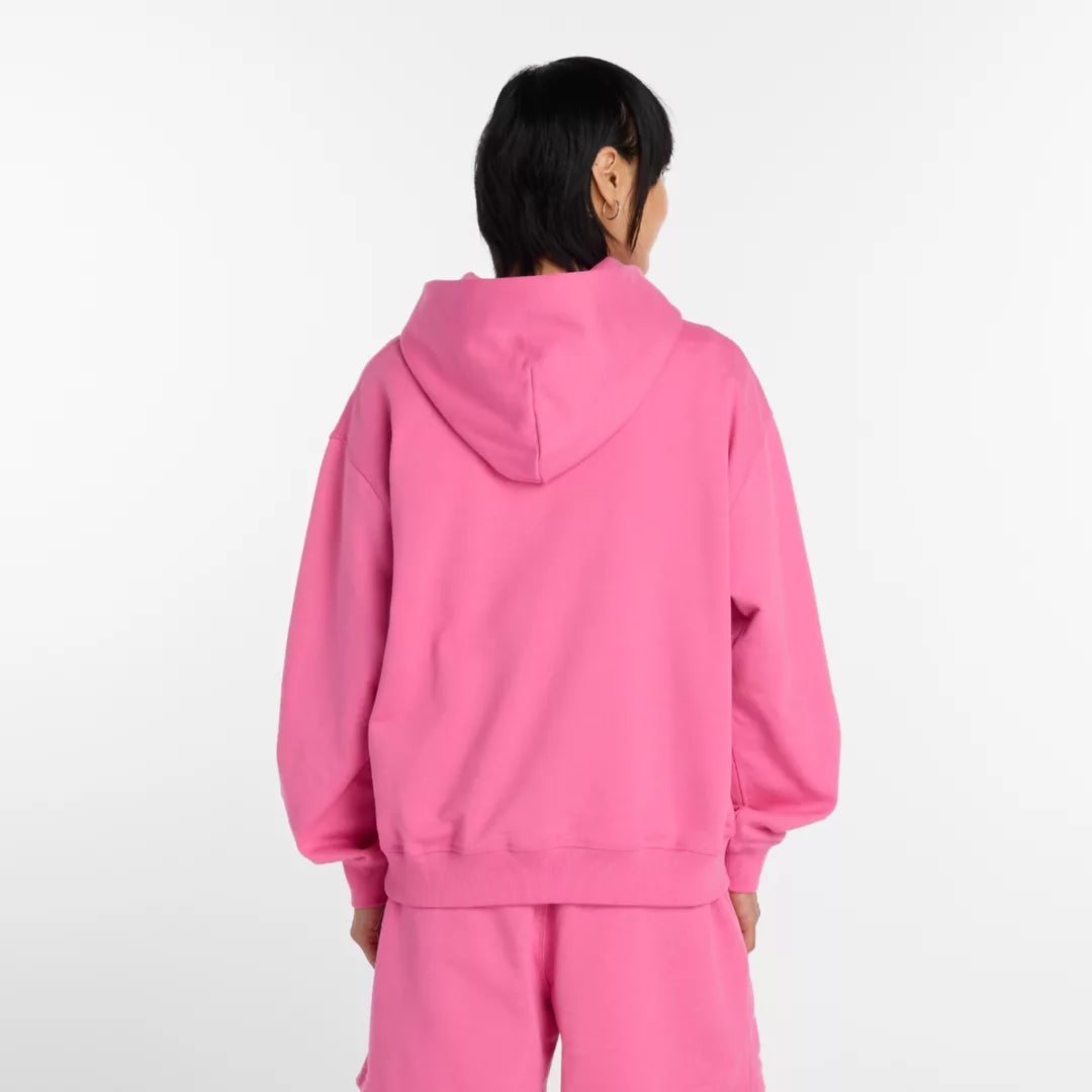 New Balance Athletics French Terry Logo Hoodie For Women