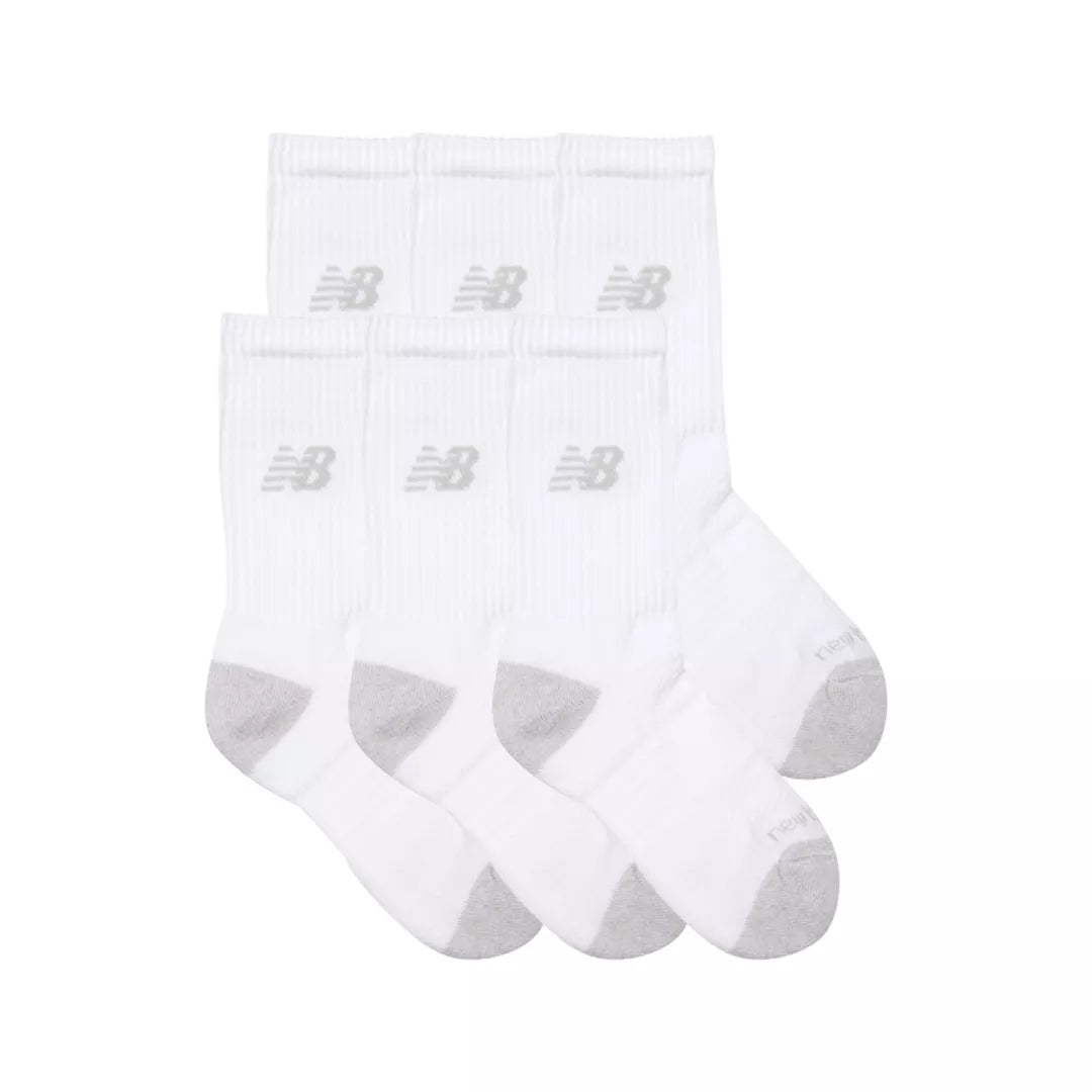 New Balance Youth Active Crew Socks 6 Pack For Kids