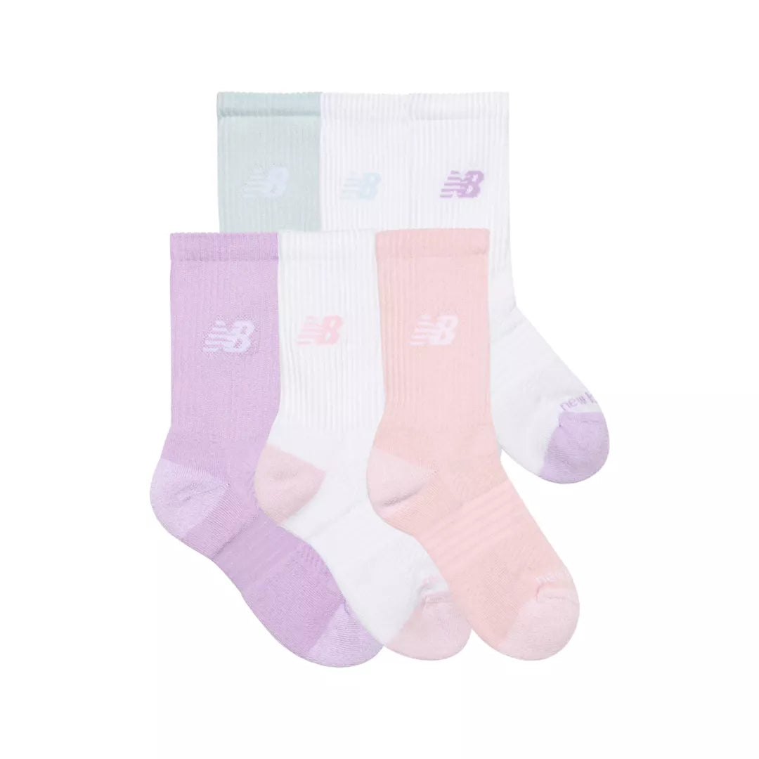 New Balance Youth Active Crew Socks 6 Pack For Kids