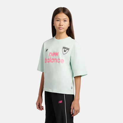 New Balance Football Badge Graphic T-Shirt For Kids
