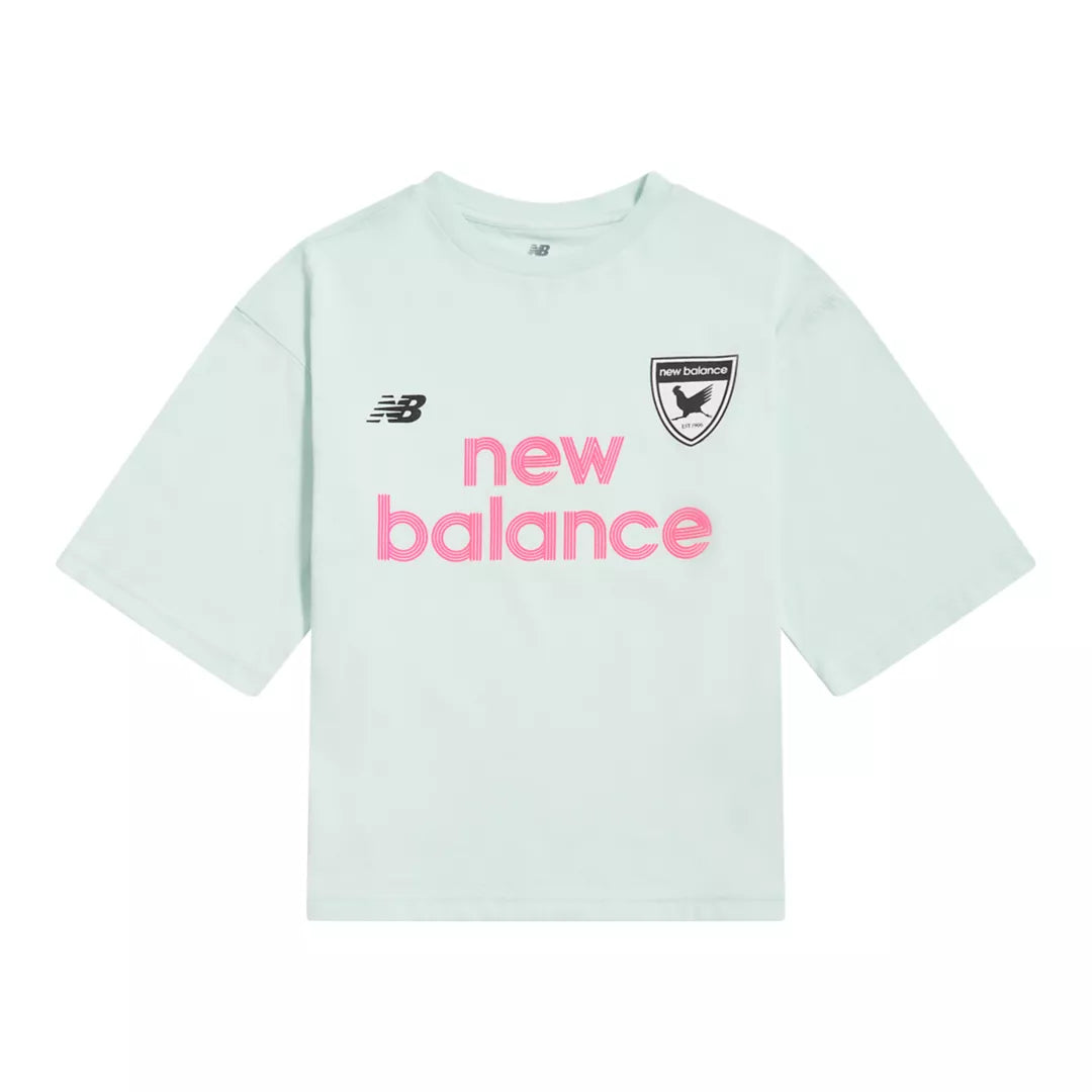 New Balance Football Badge Graphic T-Shirt For Kids