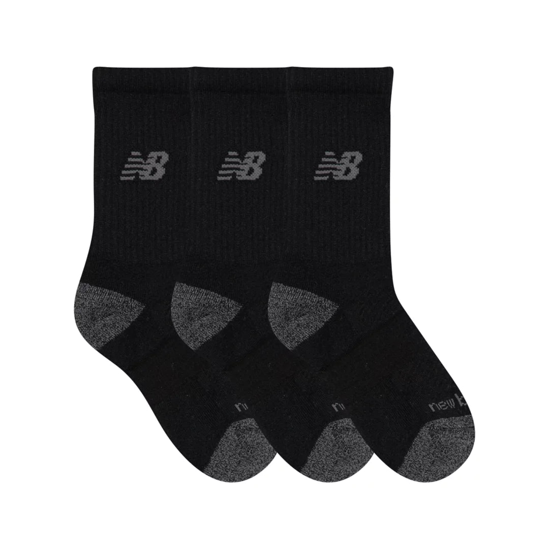 New Balance Youth Active Crew Socks 3 Pack For Kids