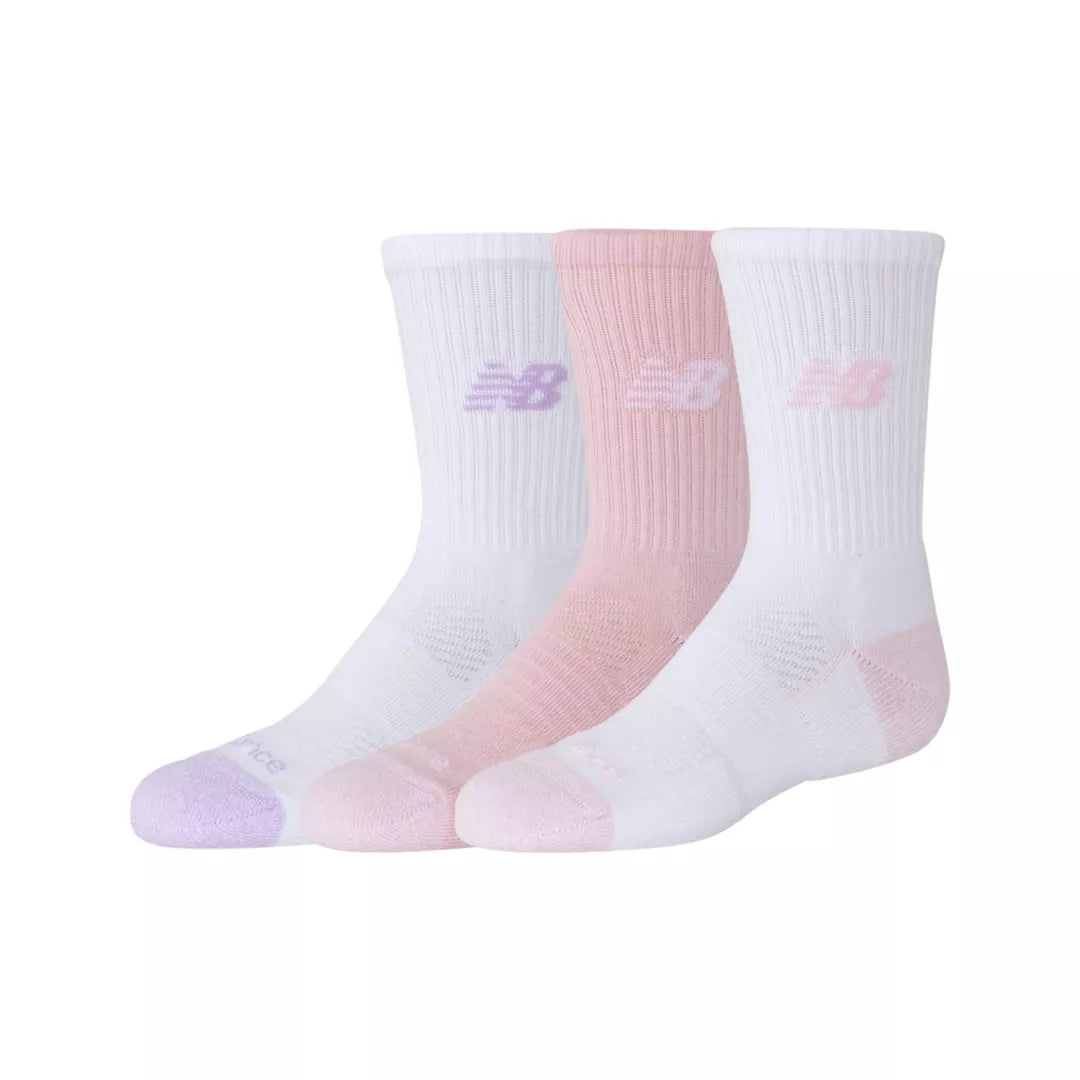 New Balance Youth Active Crew Socks 3 Pack For Kids