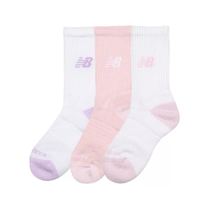 New Balance Youth Active Crew Socks 3 Pack For Kids