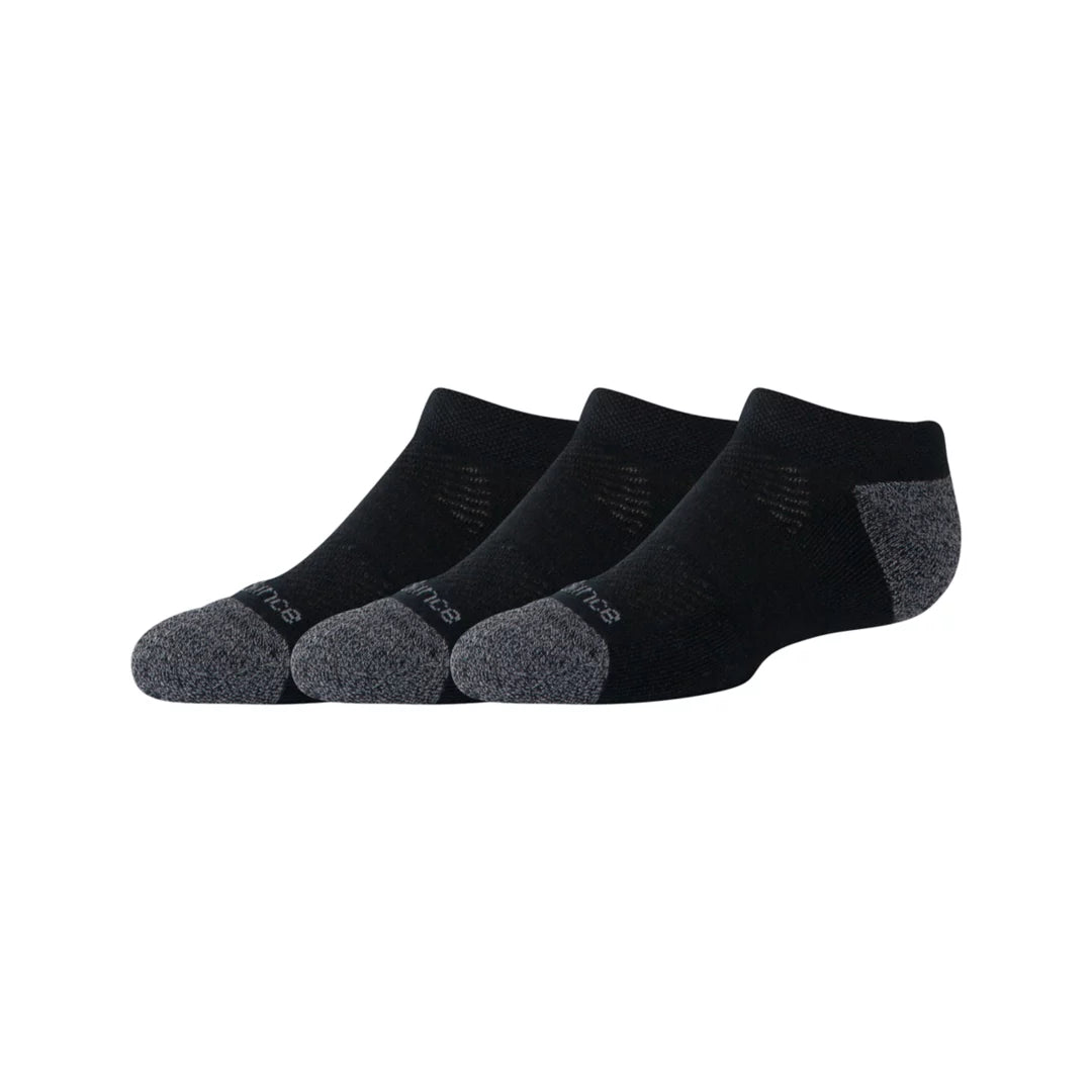 New Balance Youth Active No Show Socks 3 Pack For Kids