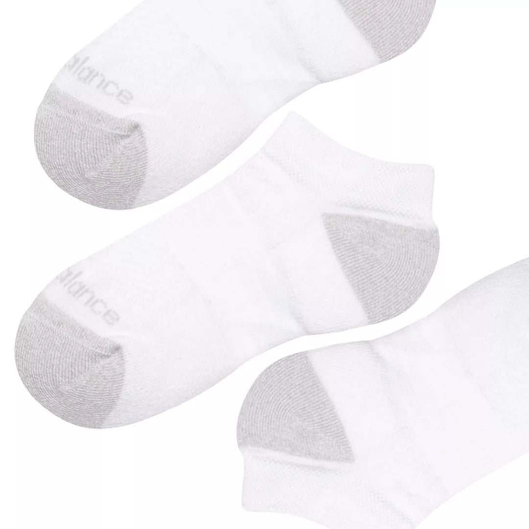 New Balance Youth Active No Show Socks 3 Pack For Kids