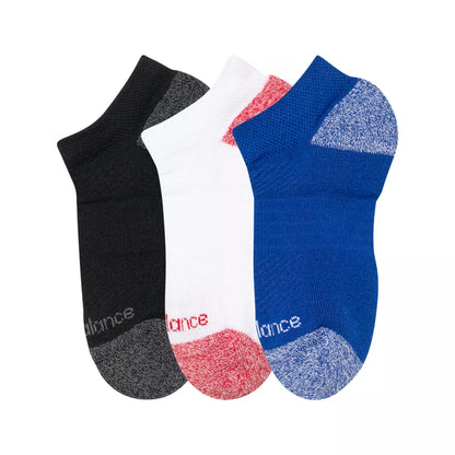 New Balance Youth Active No Show Socks 3 Pack For Kids