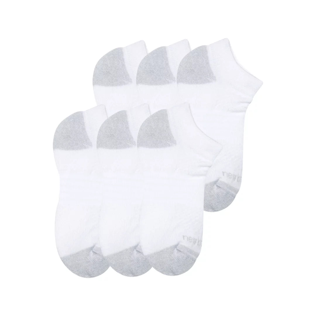 New Balance Youth Active No Show Socks 6 Pack For Kids
